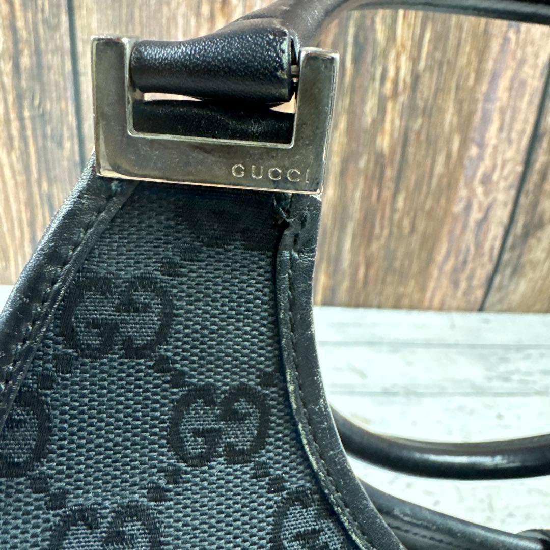 GUCCI グッチ ジャッキーライン GGキャンバス ハンドバッグ