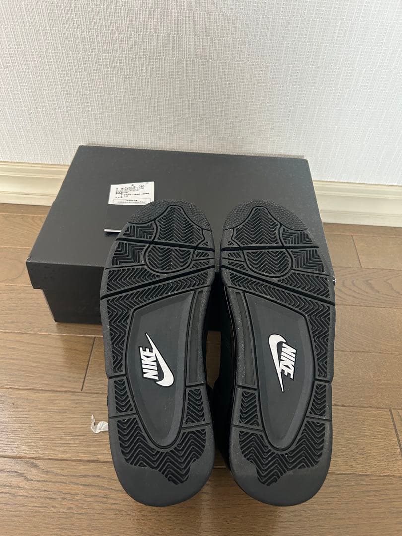 靴 Air Jordan 4 black cat 26.5cm