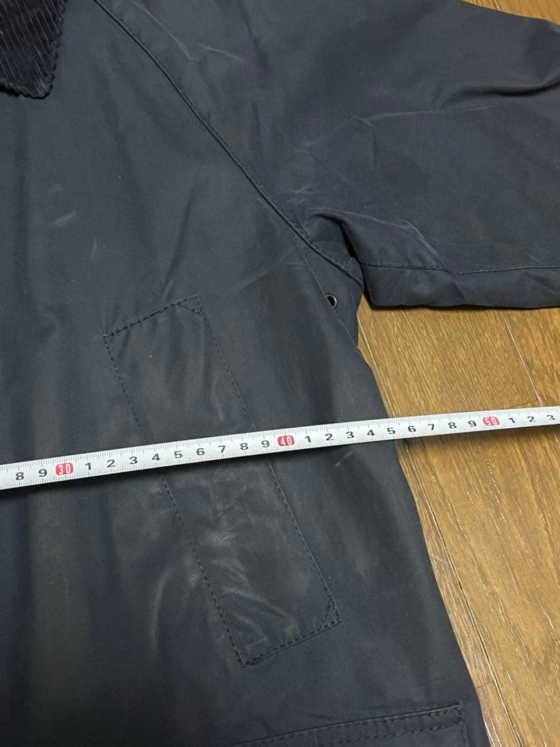 Barbour BEDALE SL WAXED COTTON ネイビー 34