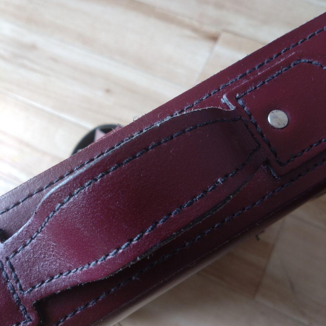 ななし☆ザッチェルズ　マルサラレッド　 レザーバックパック