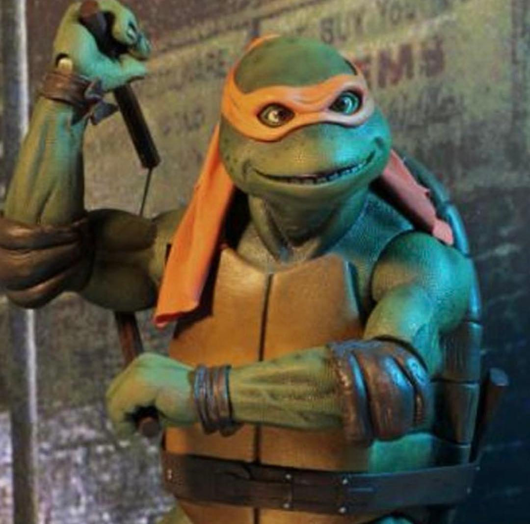 TMNT ミュータントニンジャタートルズ4体セット 1990ムービー NECA