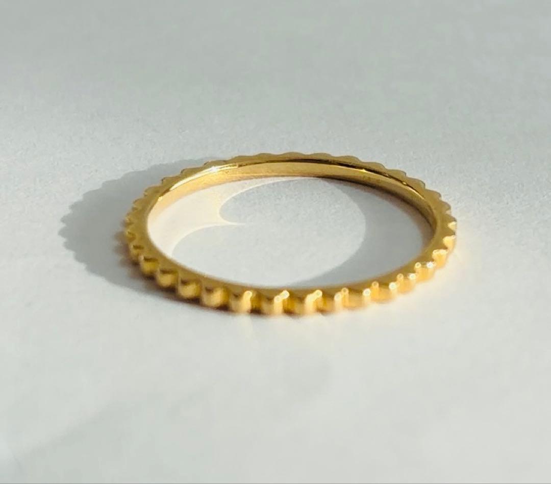 Avaron polteポルテ k18 リング　12号