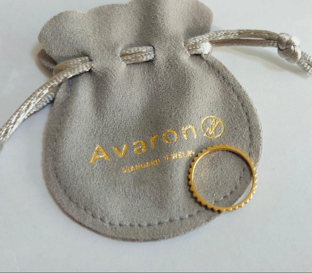 Avaron polteポルテ k18 リング　12号