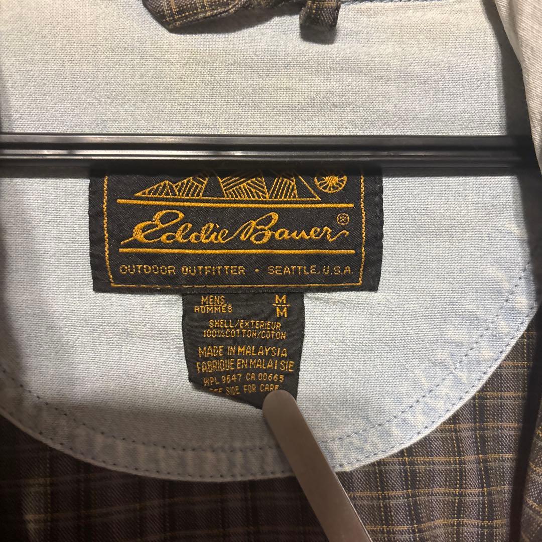 80s Eddie Bauer プルオーバー コットン アノラック パーカー