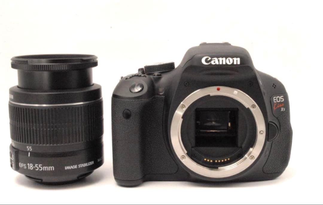 ✨回転式液晶✨Canon kiss X5 レンズセット 初心者おすすめ 美品