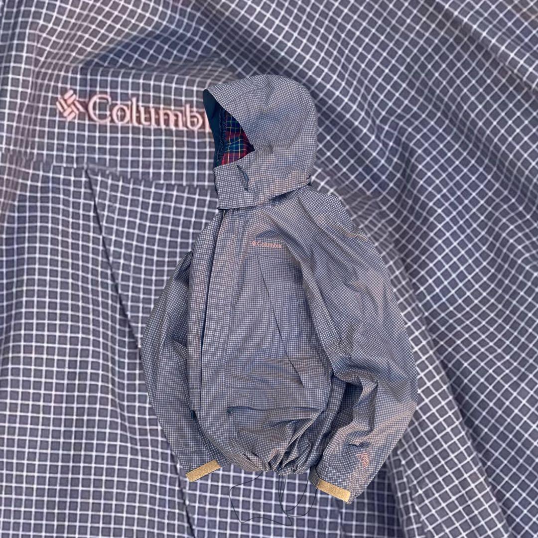 00s Columbia 短丈 shell jacket y2k テック系 人気