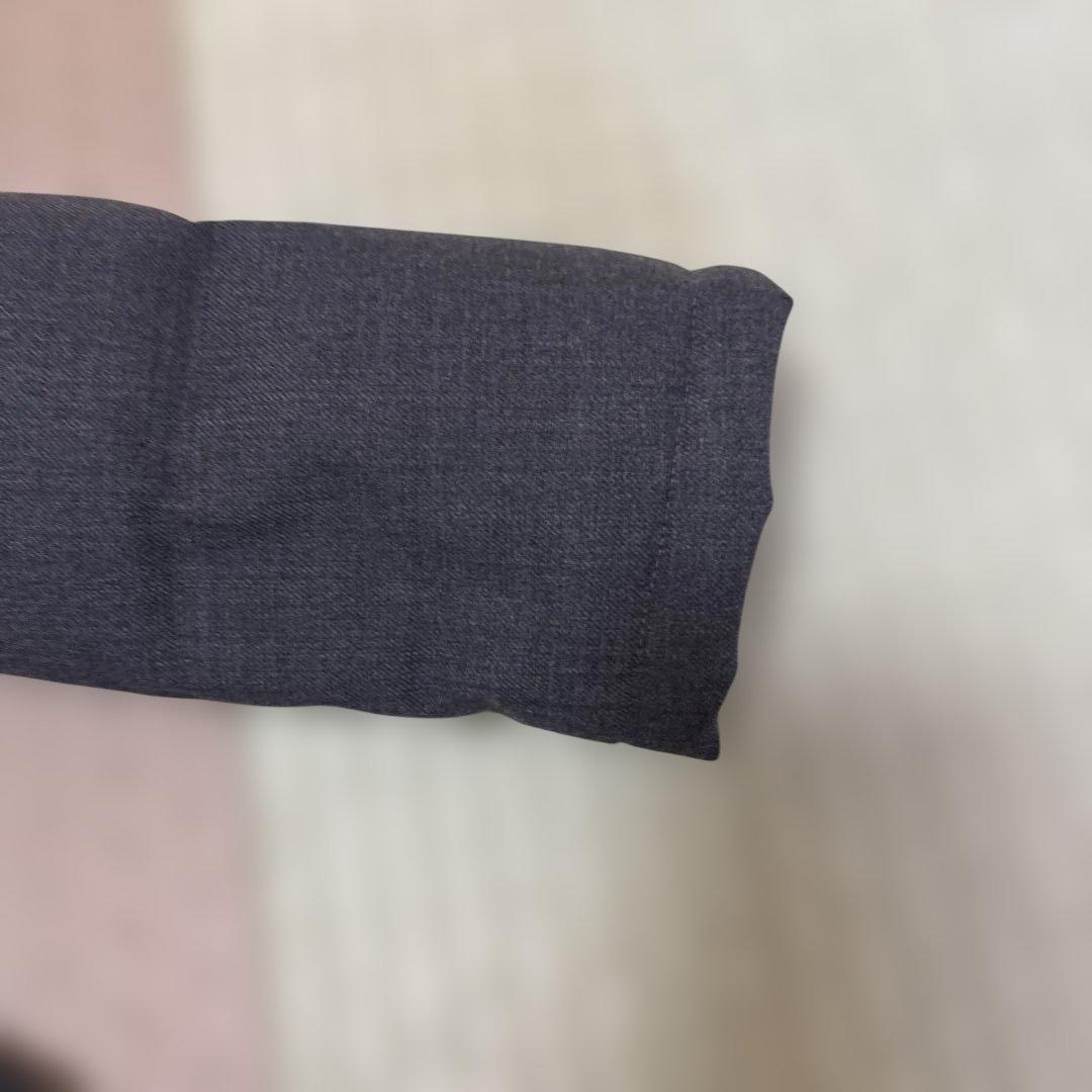 お値下げ　theory グレー ダッフルコート Mサイズ表記　日本サイズＬ