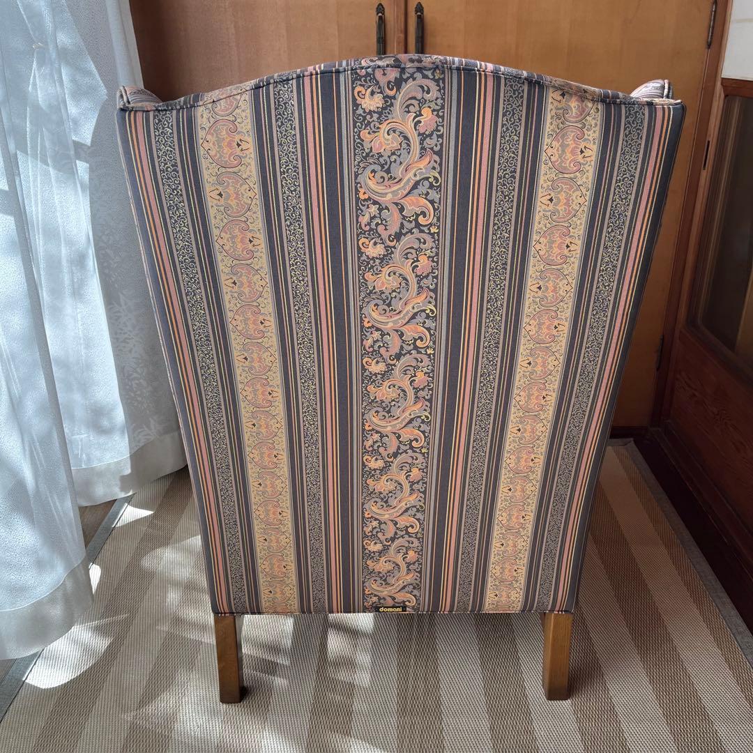 た64【美品】カリモク domani 1人掛けソファ アームチェア ドマーニ