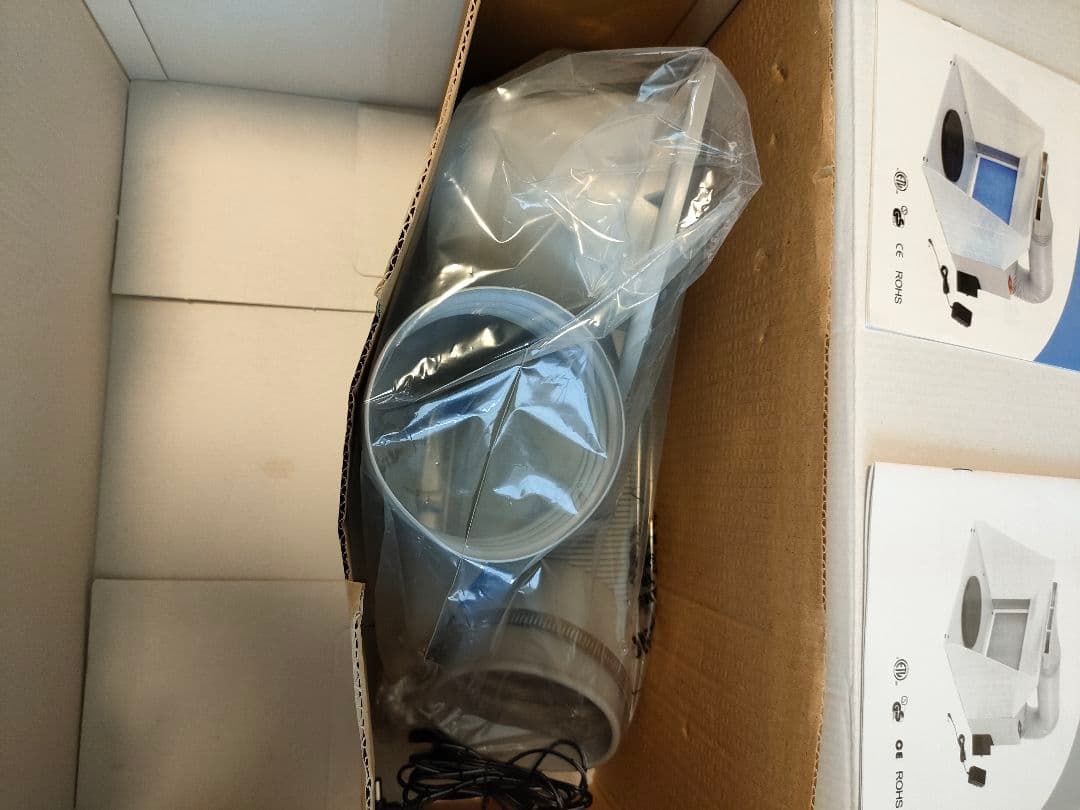 塗装ブース ホワイト/ブルー 回転台付き　欠品なし