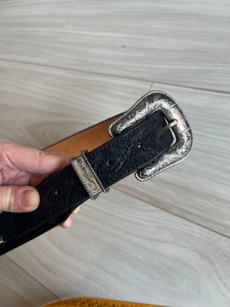 HAND TOOLS & HAND DYE FUNNY メンズ ベルト