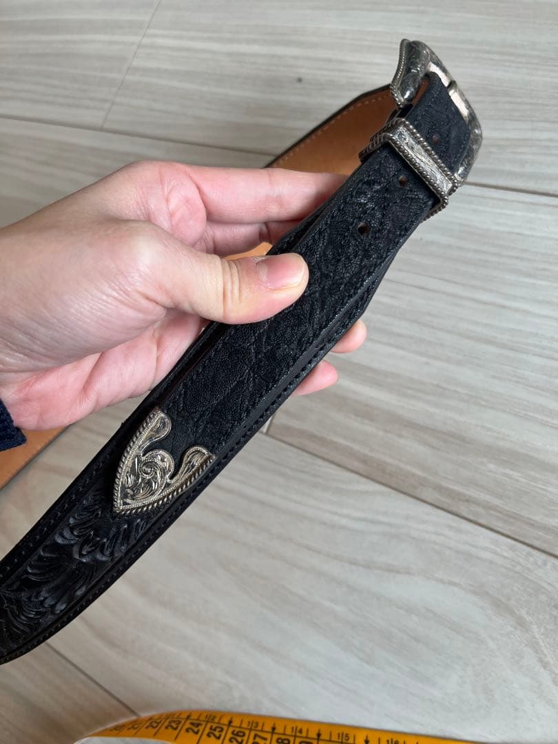 HAND TOOLS & HAND DYE FUNNY メンズ ベルト