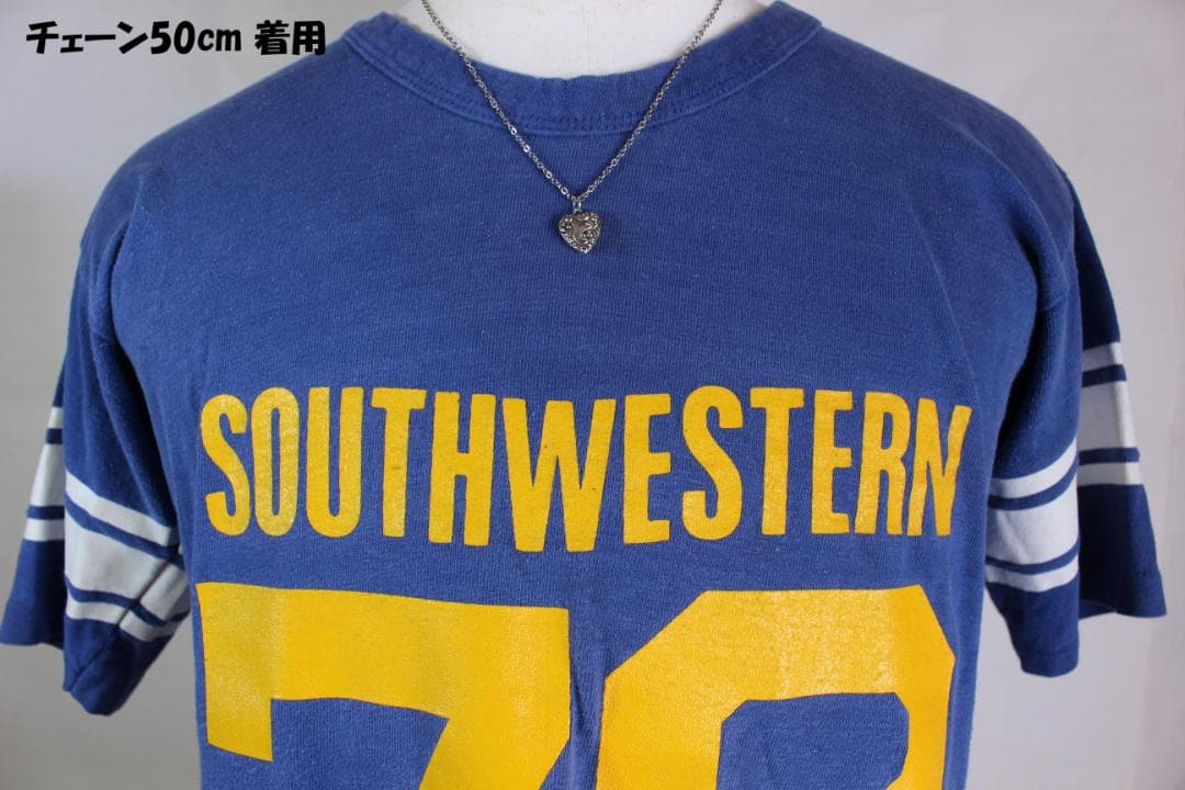 40s　スウィートハートジュエリー　WW2　シルバー チャーム　波　ハート