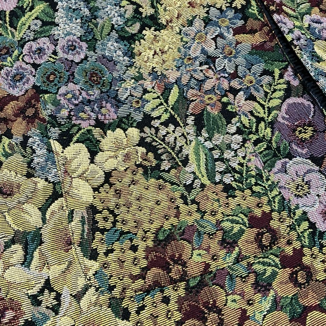 BEAMS BOY ゴブラン織花柄コート