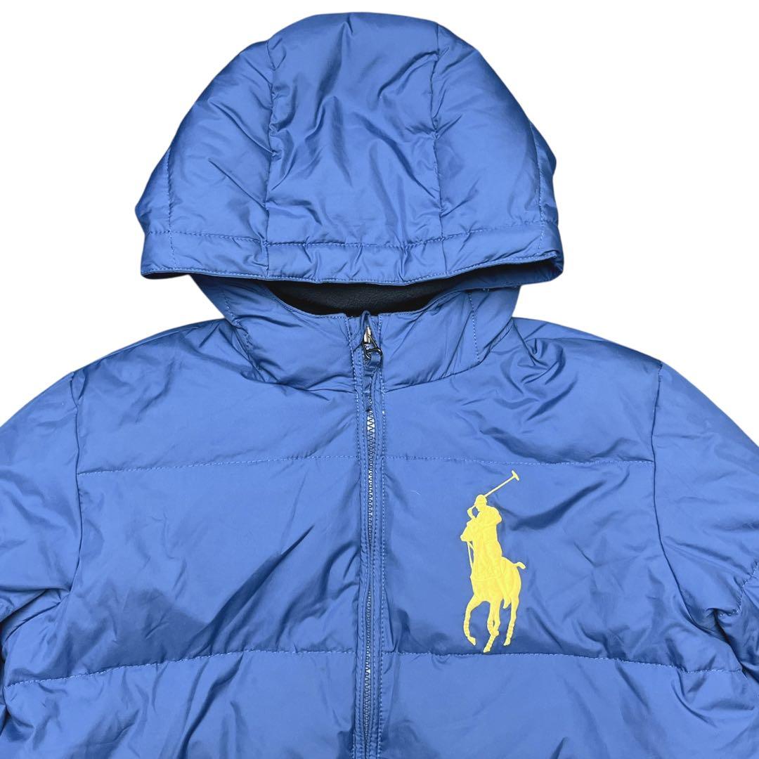 ラルフローレン ダウンジャケット デカポニー ブルー L