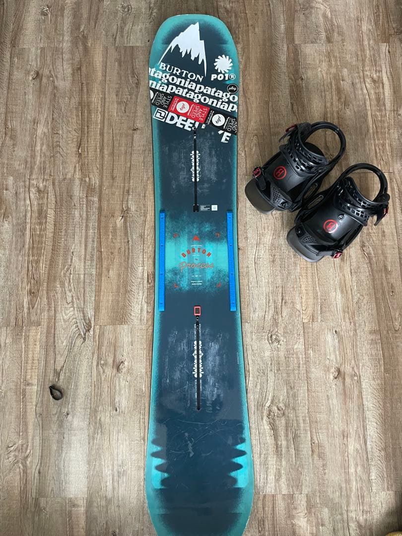Burton Process スノーボード ビンディング付き
