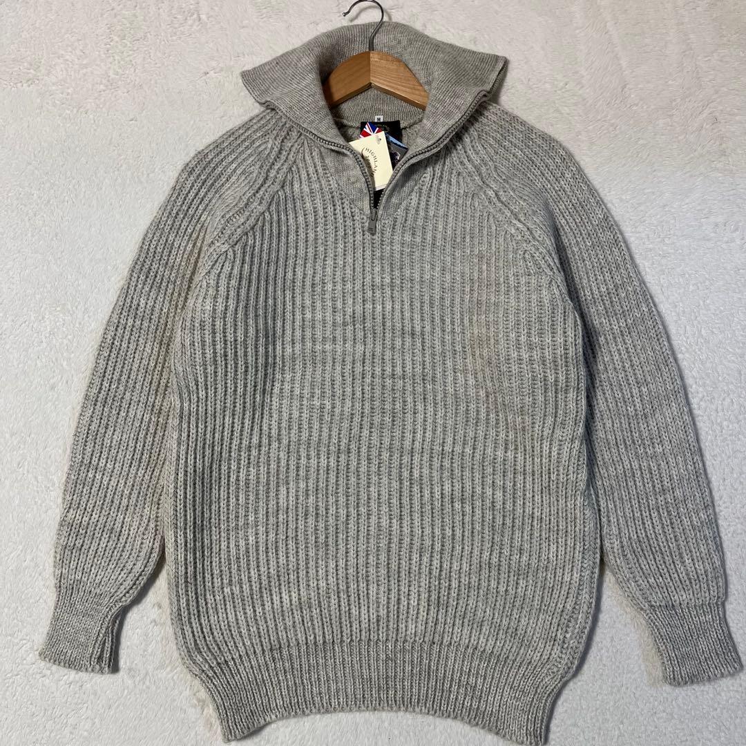 HIGHLAND2000 ハーフジップニットセーター　［英国製］★新品タグ付き★