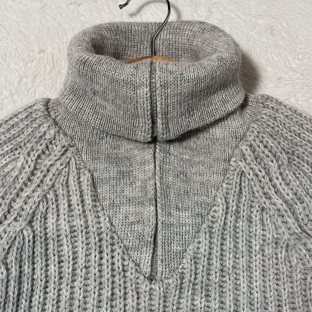 HIGHLAND2000 ハーフジップニットセーター　［英国製］★新品タグ付き★