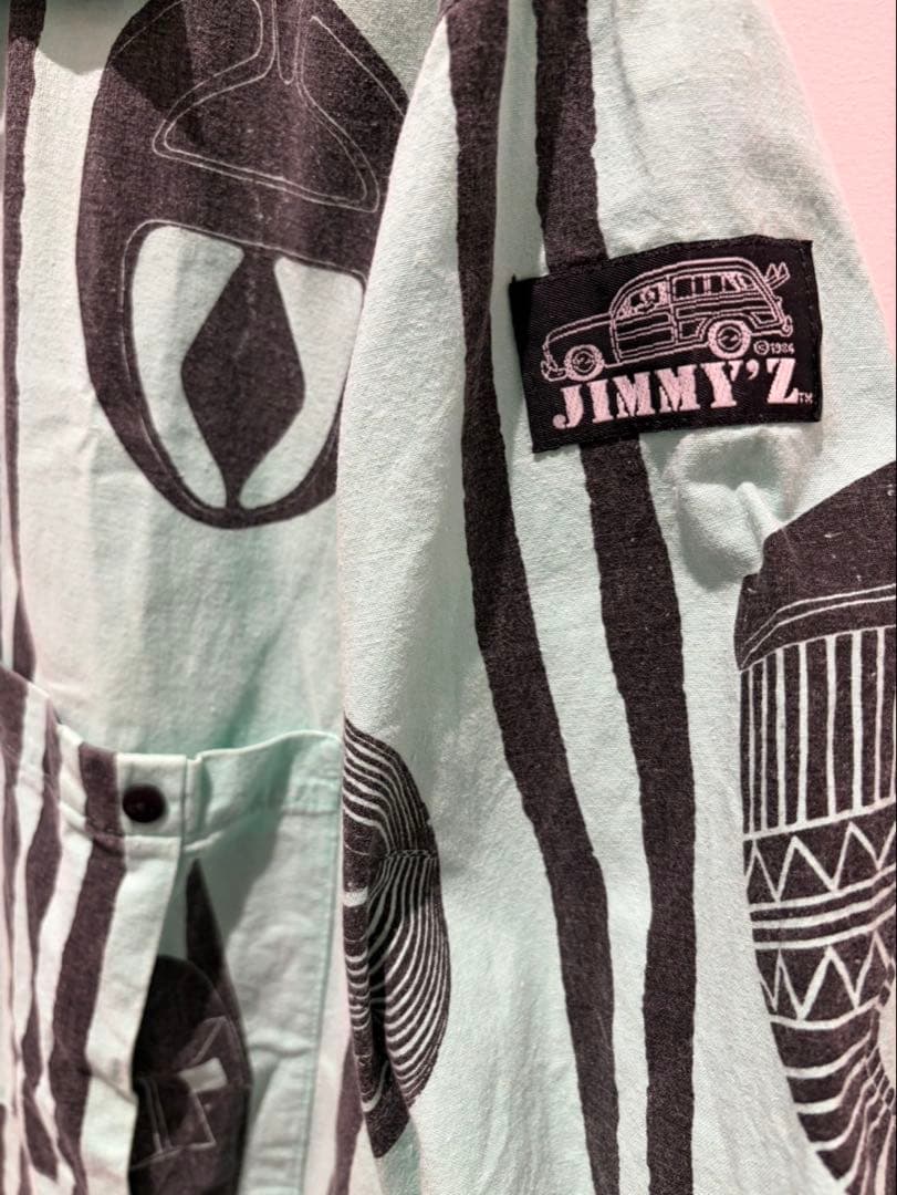 80s vintage jimmyz mask ジミーズ シャツ