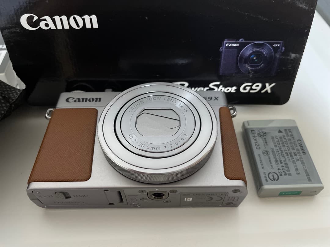 Canon G9X シルバー コンパクトデジタルカメラ