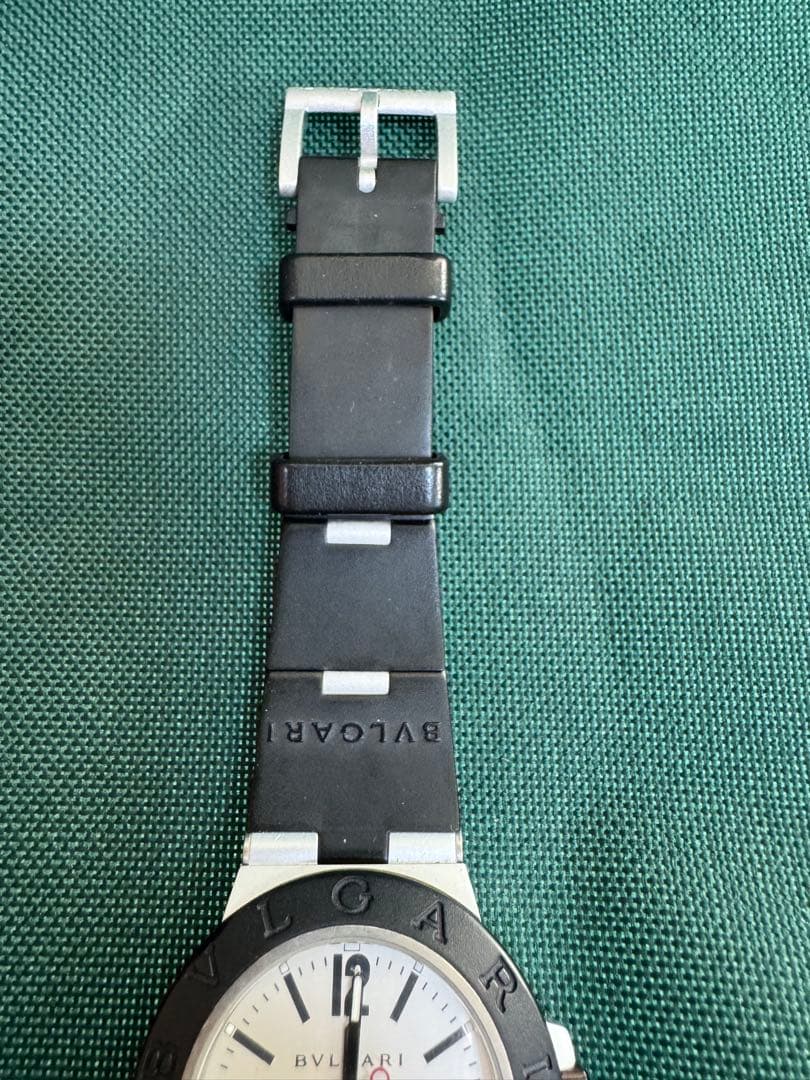 BVLGARI ブルガリ アルミニウム AL38TA 不動 現状品