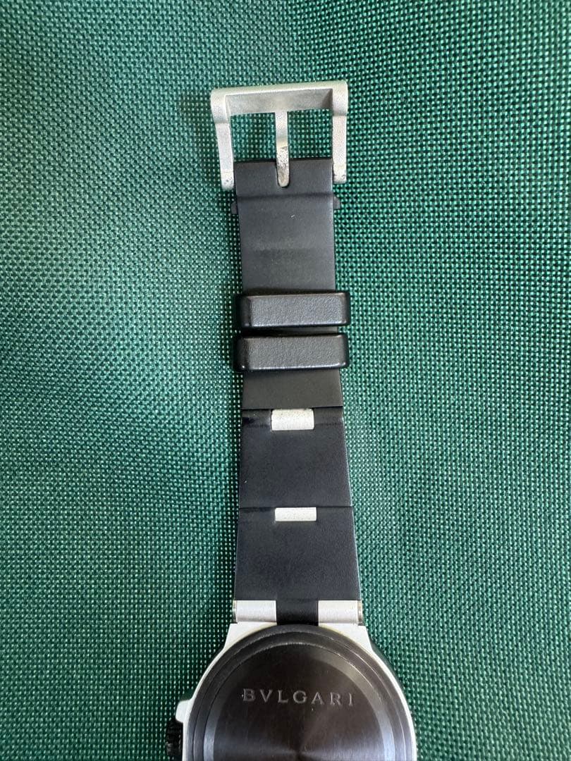 BVLGARI ブルガリ アルミニウム AL38TA 不動 現状品
