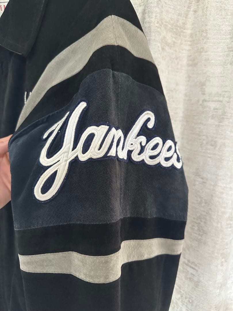 MLB ニューヨークヤンキース スタジャン ブラック XL