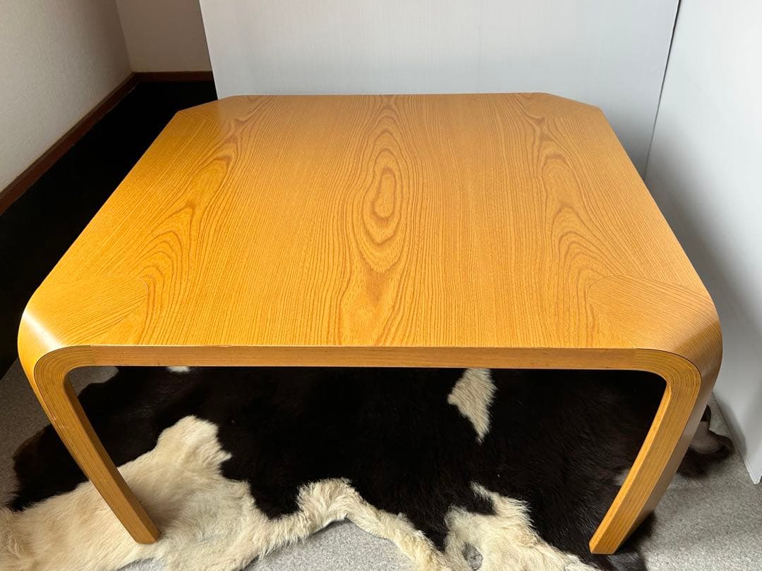 天童木工 座卓 ローテーブル 曲げ木 成形合板 乾三郎　Tendo モダン　机