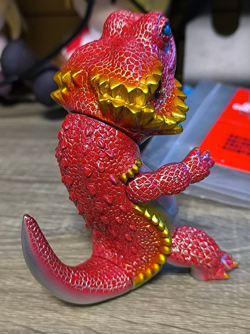 珍*ら様 フトアゴン　ソフビ　3体セット