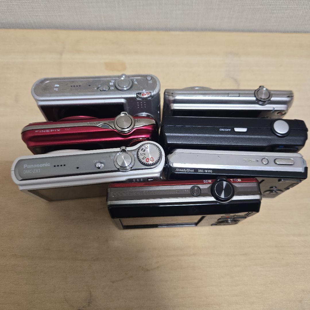 コンパクトデジタルカメラセット 7台