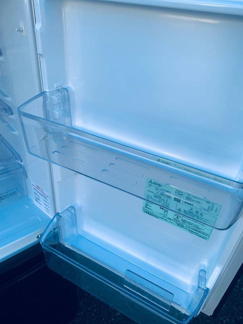 ①✅三菱ノンフロン冷凍冷蔵庫✅ ✅MR-P15A-B✅送料設置無料