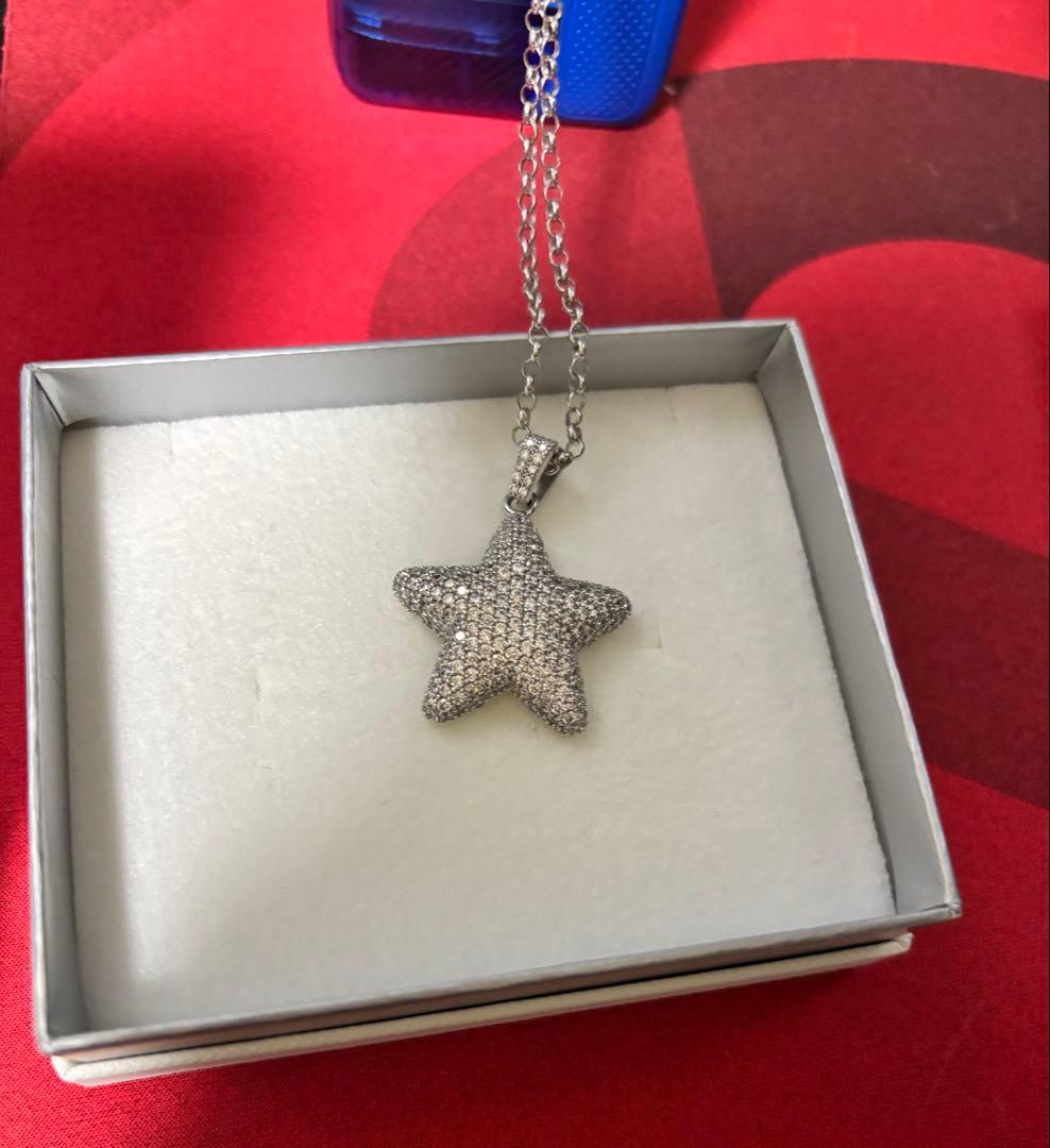 受注限定　千葉雄喜 STAR Necklace with Stones