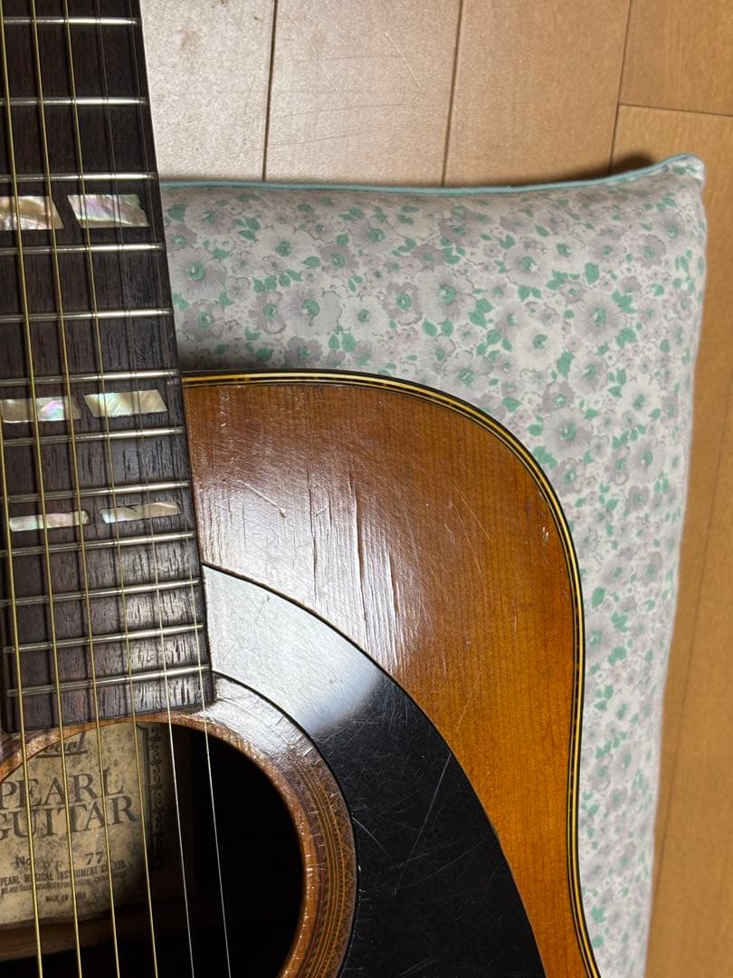 レア！Pearl パールPF-771ジャパンヴィンテージアコギ ADJサドル