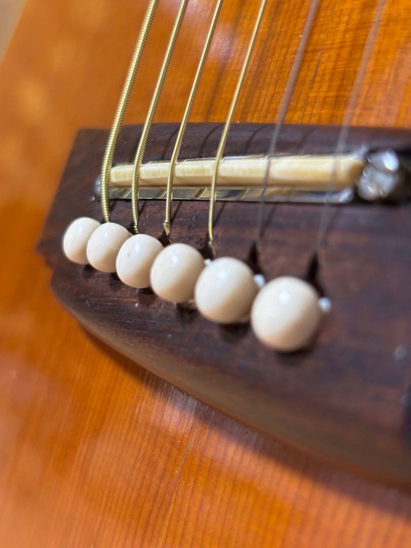 レア！Pearl パールPF-771ジャパンヴィンテージアコギ ADJサドル