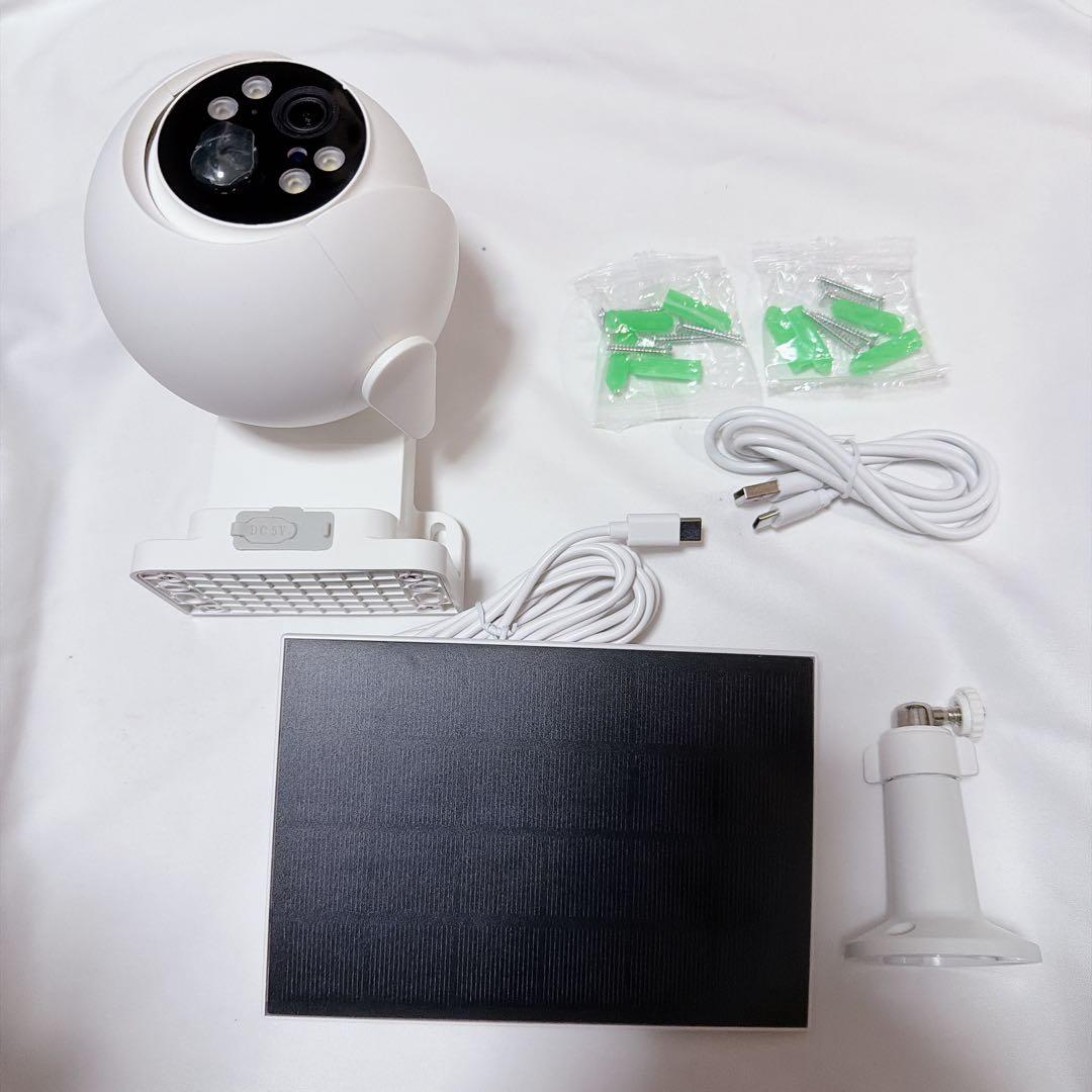防犯カメラ Smart PTZ Outdoor Solar Battery Camera