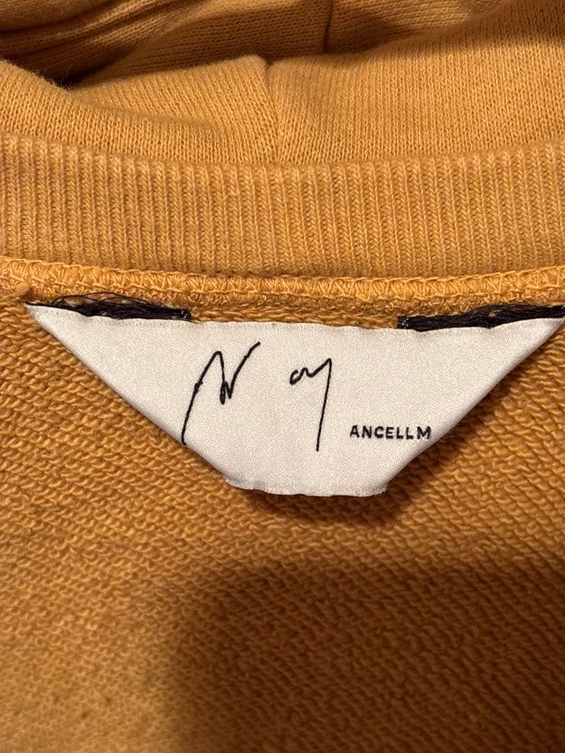 ANCELLM アンセルム DYED DAMAGE HOODIE パーカー 1