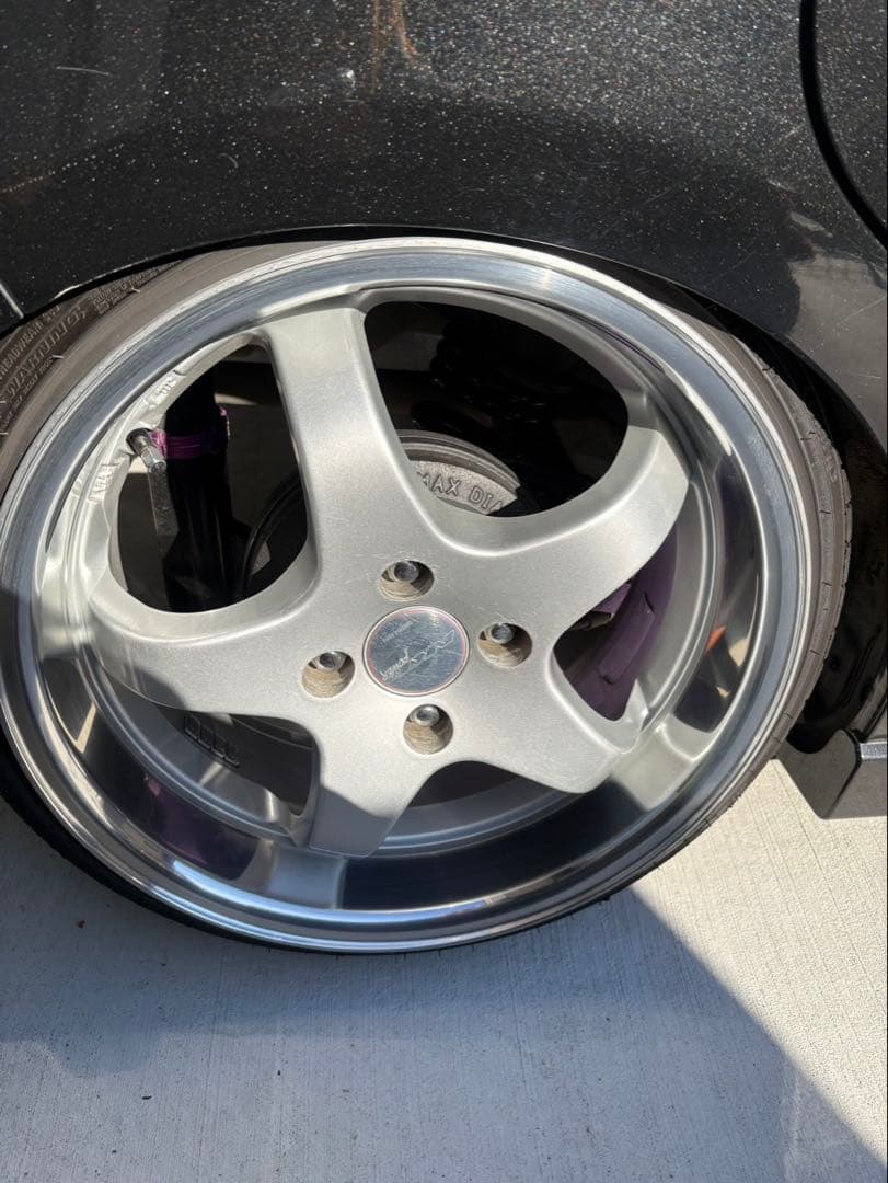 NKB CUP 16インチ　PCD100 4H 深リム アルミホイール4本