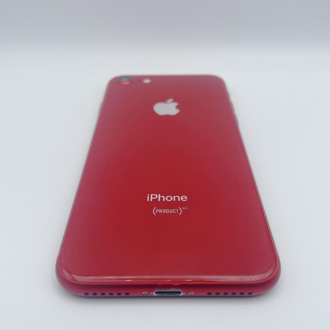 【美品】iPhone8 64GB SoftBank MRRY2J/A レッド
