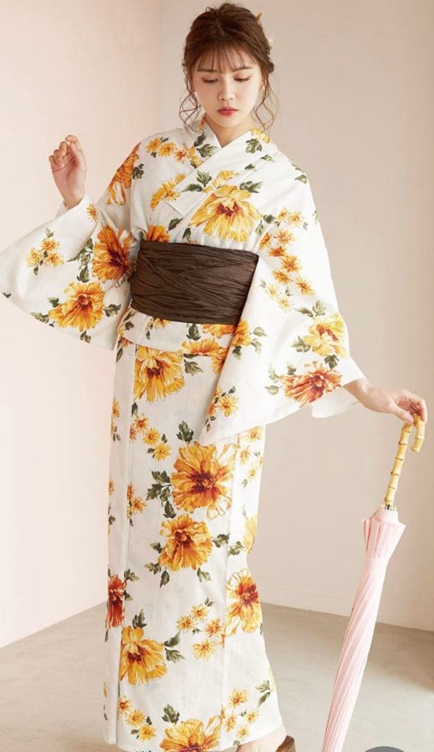 dita ディータ 浴衣 夏色の向日葵しらべ ひまわり