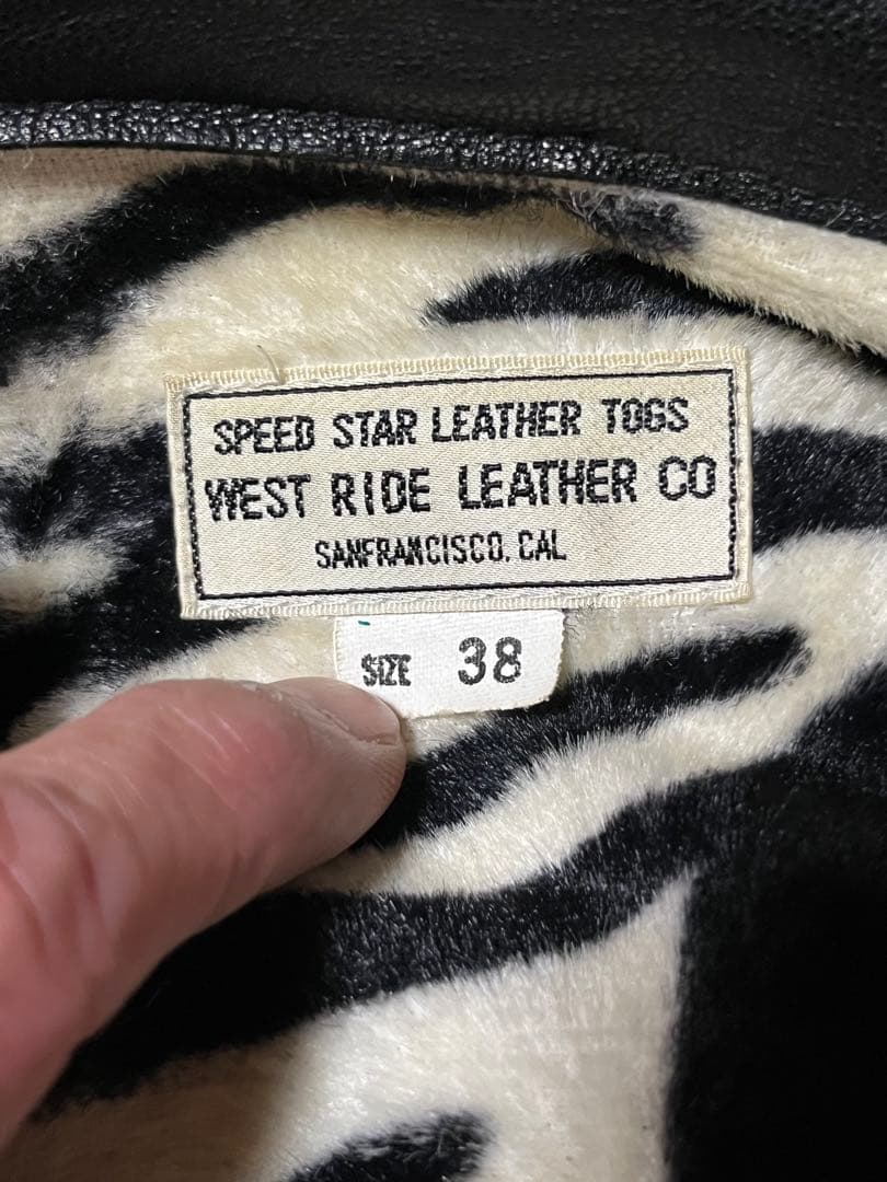 WEST RIDE シングルライダース 38