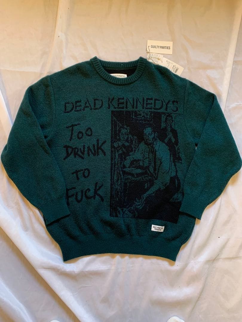 新品　希少　WACKO MARIA /DEAD KENNEDYS モヘアニット