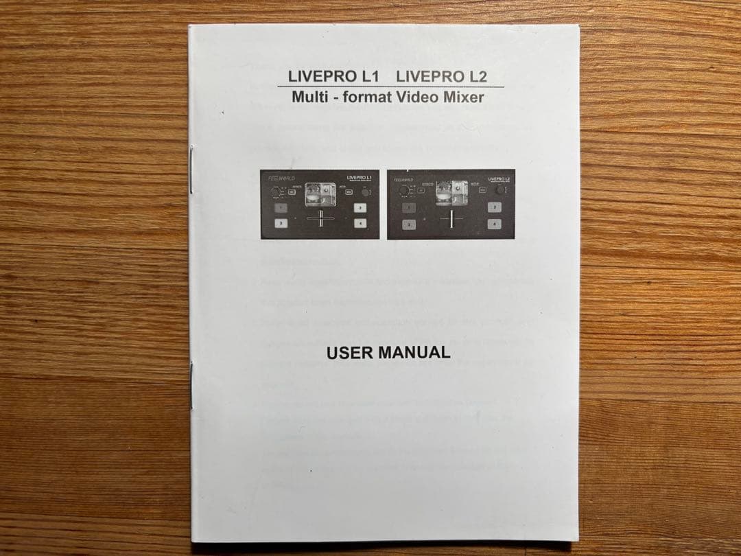 FEELWORLD LIVEPRO L1ビデオミキサースイッチャー
