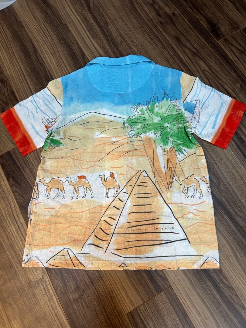 新品！ワコール　ツモリチサト　半袖パジャマ ルームウェア　リップル素材　M