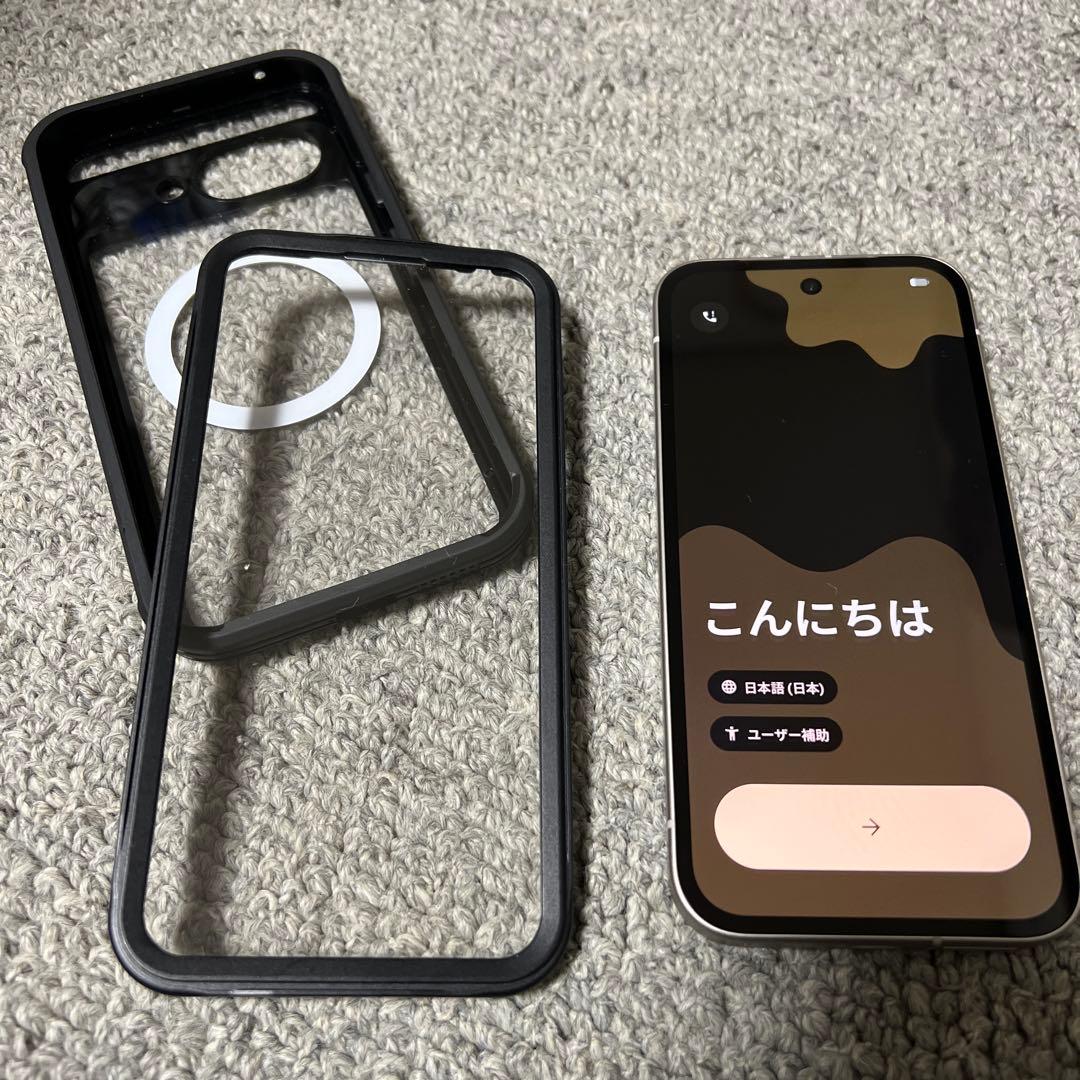 【未使用に近い】　Google Pixel 9a porcelain