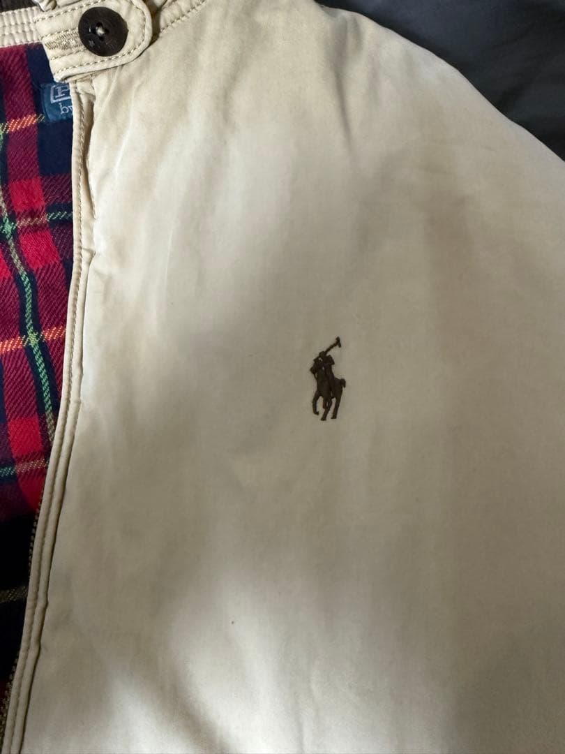 古着 90s Ralphラルフローレンスイングトップ ドリズラージャケット