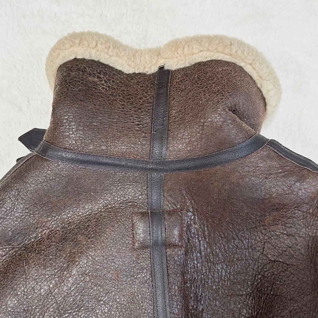 美品✨AVIREX TYPE B-3 フライトジャケット ムートン 36 M