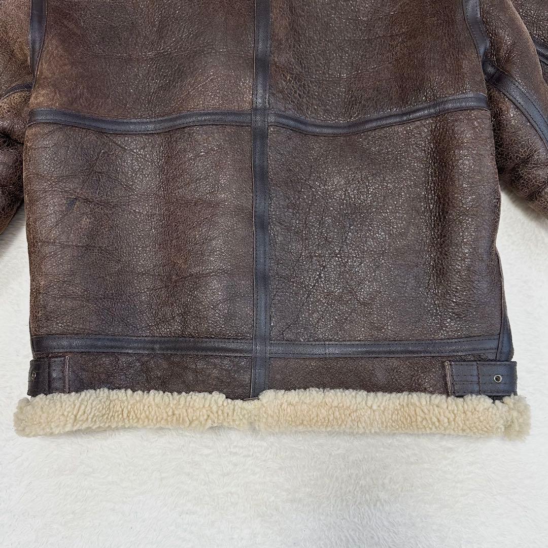 美品✨AVIREX TYPE B-3 フライトジャケット ムートン 36 M