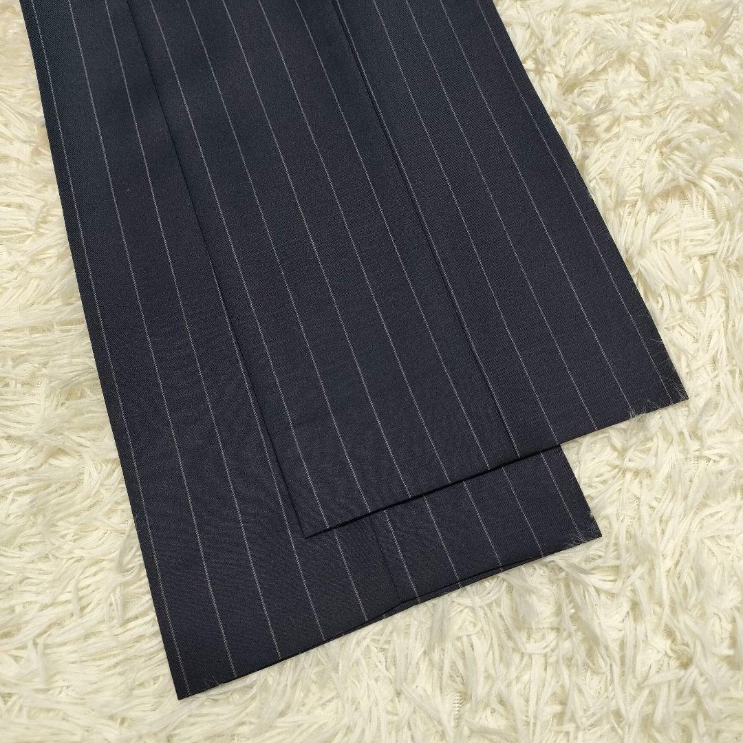 【美品】 ラルフローレン　パンツスーツ　セットアップ　紺　ストライプ　サイズ4