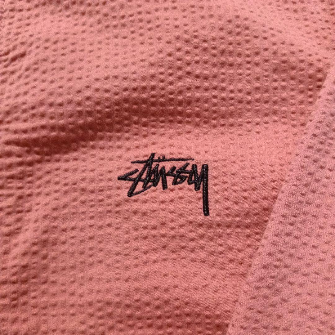 Stussy ピンク ジップアップジャケット