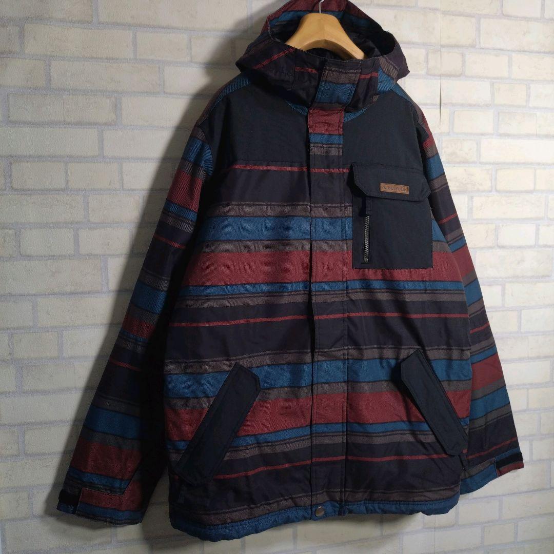 バートン★美品 BURTON ボーダー スノーボードウェア 上のみ ブラウン M