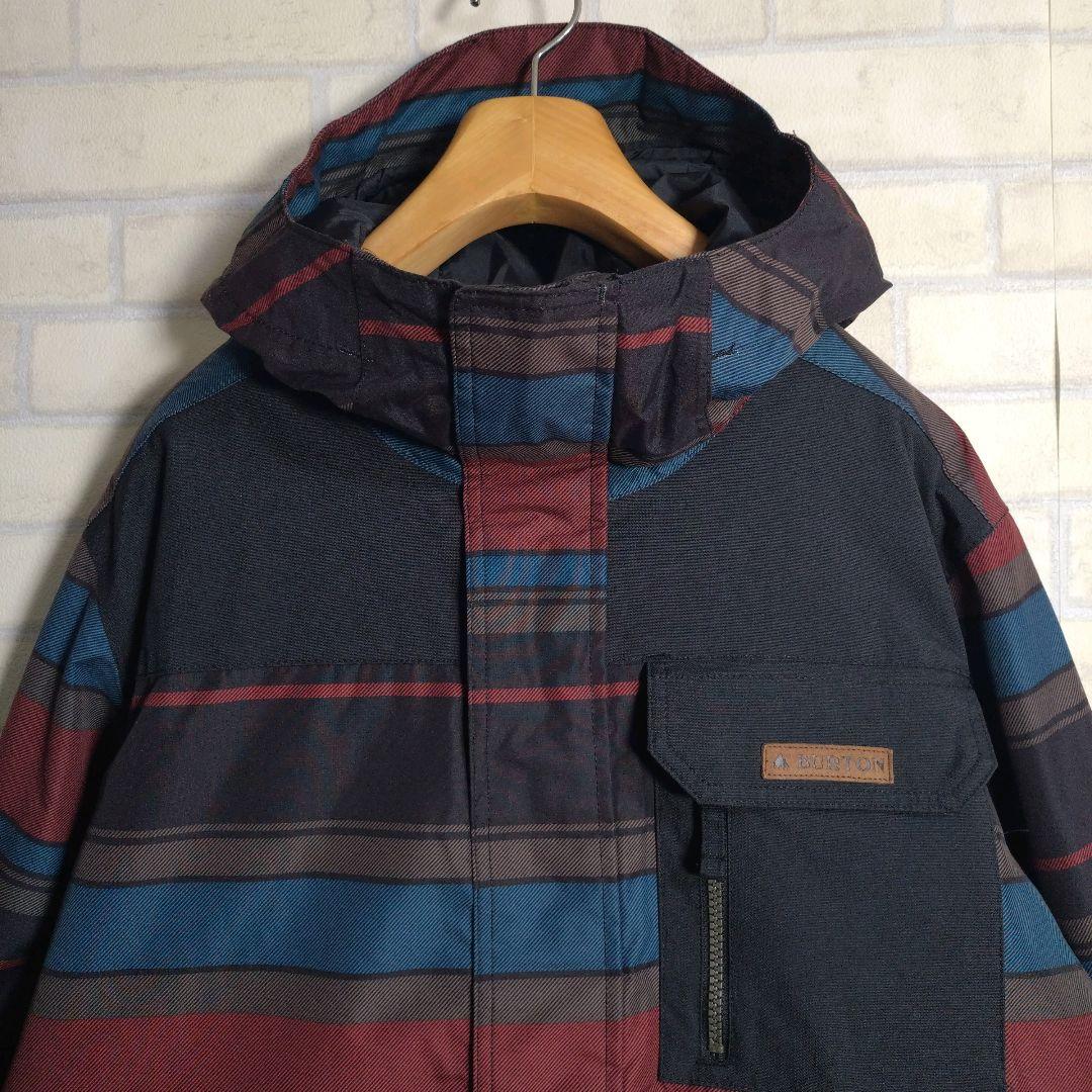 バートン★美品 BURTON ボーダー スノーボードウェア 上のみ ブラウン M